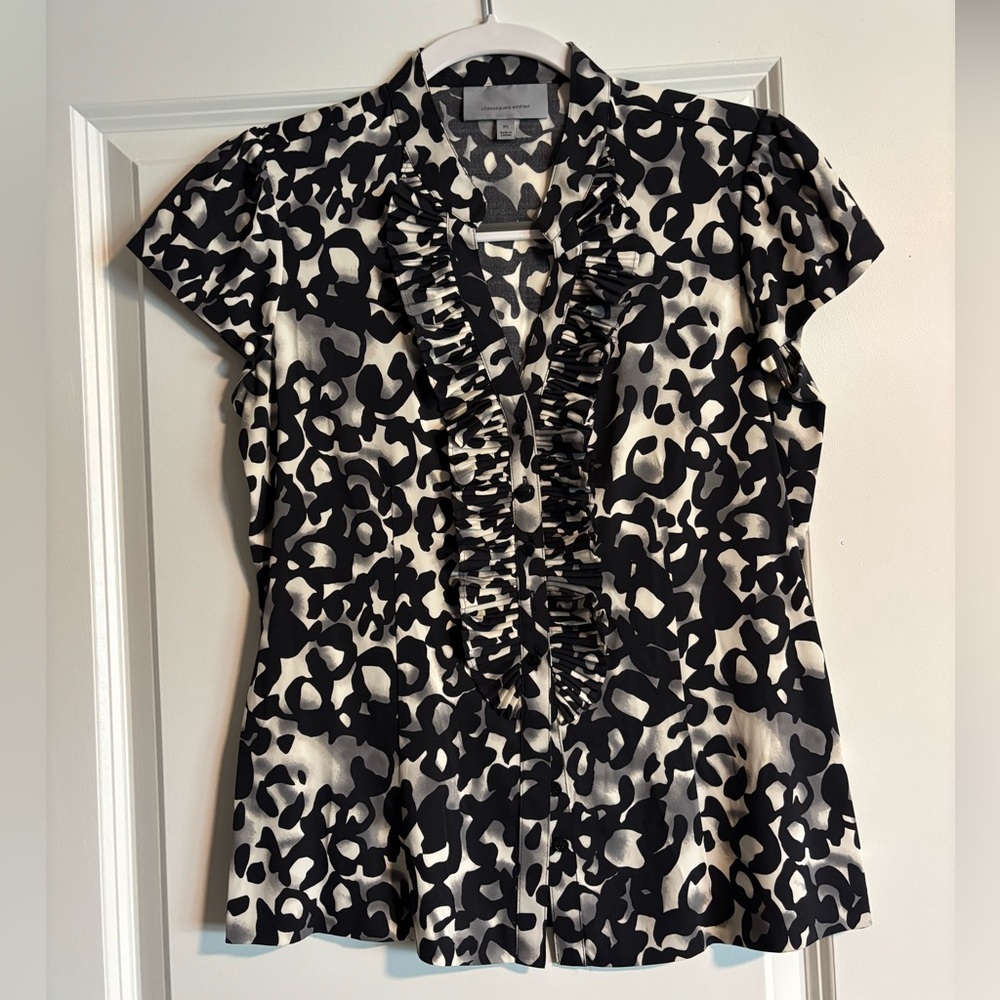 Classiques Entier Cap Sleeve Blouse